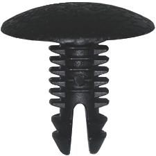 Alfa / Fiat Black Trim Button Pk5019mm x 18mm x 6.5mm Stem Diam.