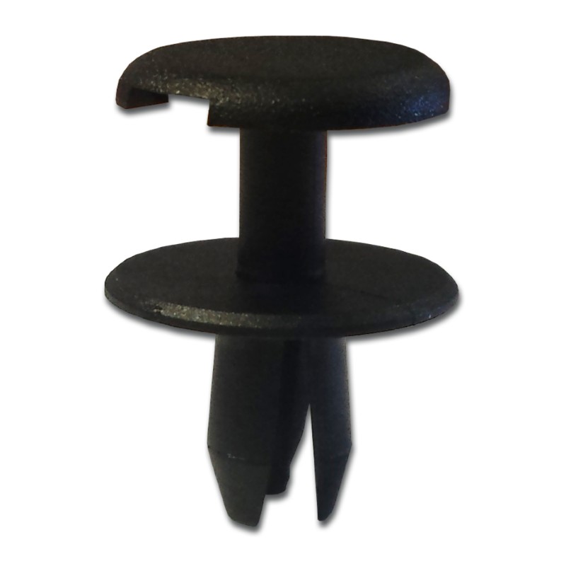 GM & Opel Black Trim Panel Clip Pk2516mm x 10.5mm x 6mm Stem Diam.