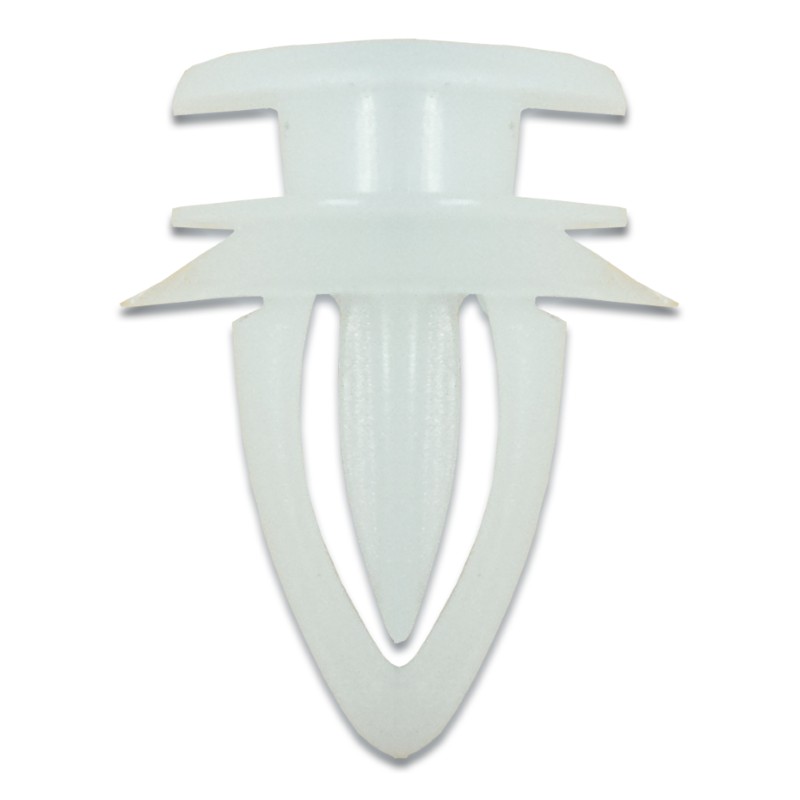 GM & Opel White Panel Clip Pk5018mm x 17mm x 8mm Stem Diam.