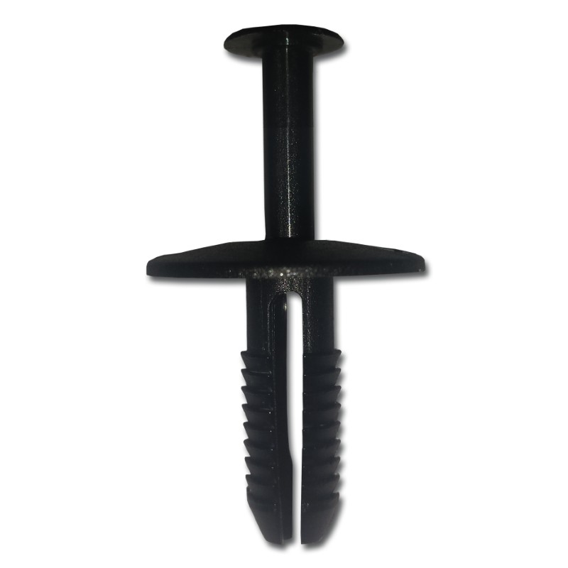 Mercedes Black Push Rivet Pk5015mm x 14mm x 6mm Stem Diam.