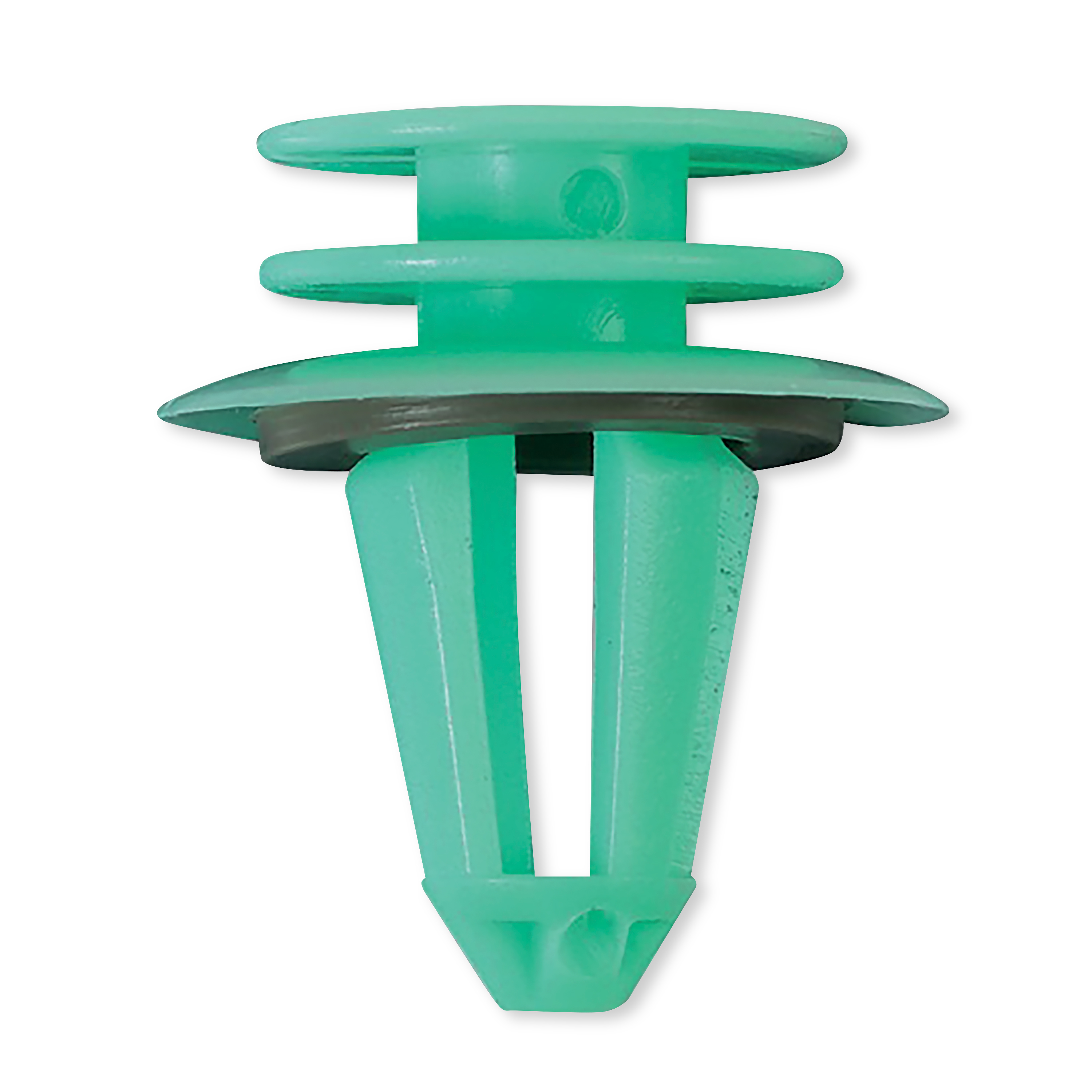 Skoda/Renault Green Int Door Clip  Pk20Head 17.5mm x Stem 14mm x  Hole Size 9mm