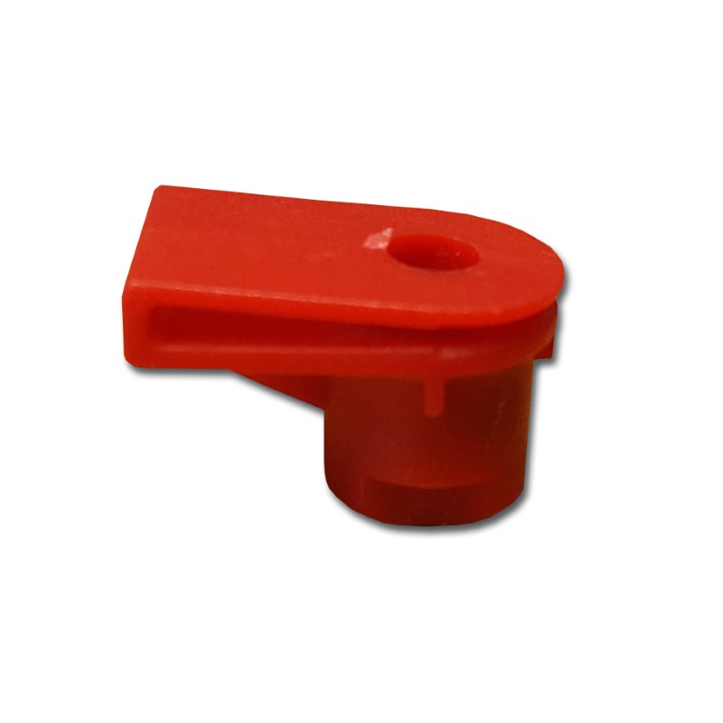 Fiat & BMW Red Chimney Nut Pk5018.5mm x 28mm x 4mm Hole Size