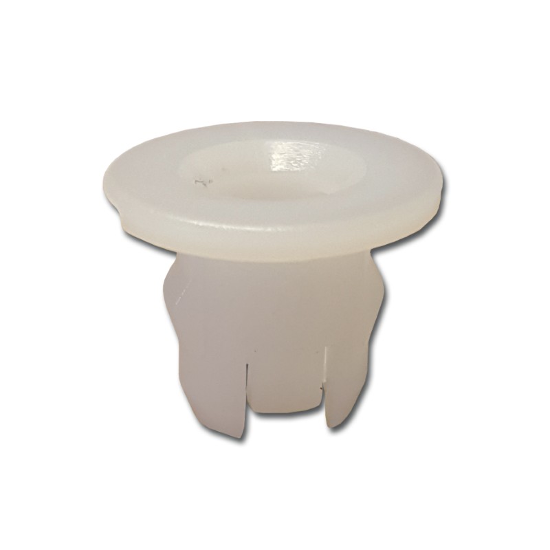 Mitsubishi White Round Screw Nut Pk5017mm Diameter x 8mm Hole Size