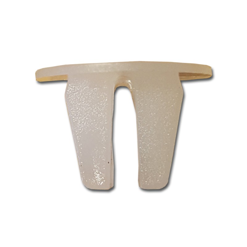 Toyota & Gen/Purpose White Round Nut Pk5010mm Diameter x 8mm Hole Size