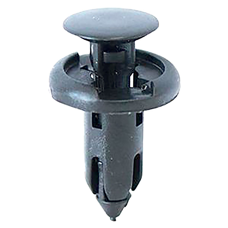 Tesla Black Bumper Push Rivet Pk50Head 18mm / Stem Length 18mm / Hole 8mm