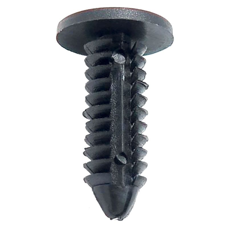 Tesla Black Glove Compartment FirTree Pk50Head 11mm / Stem Length19mm / Hole 5mm