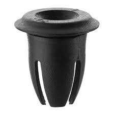 BMW Black Screw Grommet Pk50Head 10.5 / Stem Length 11mm / Hole 7mm