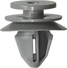 BMW Grey Trim Panel Clip Pk50Head 18mm / Stem Length 14mm / Hole 10mm