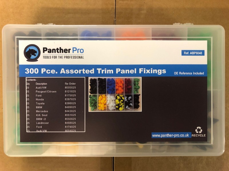 Assorted Trim Panel Fixings Bpx300pc