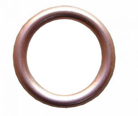 Copper Comp.Washer M8 x 12mm x 1.5 Pk100
