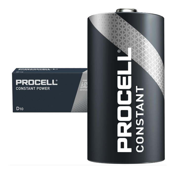 Duracell PROCELL Ind D Cell Box10