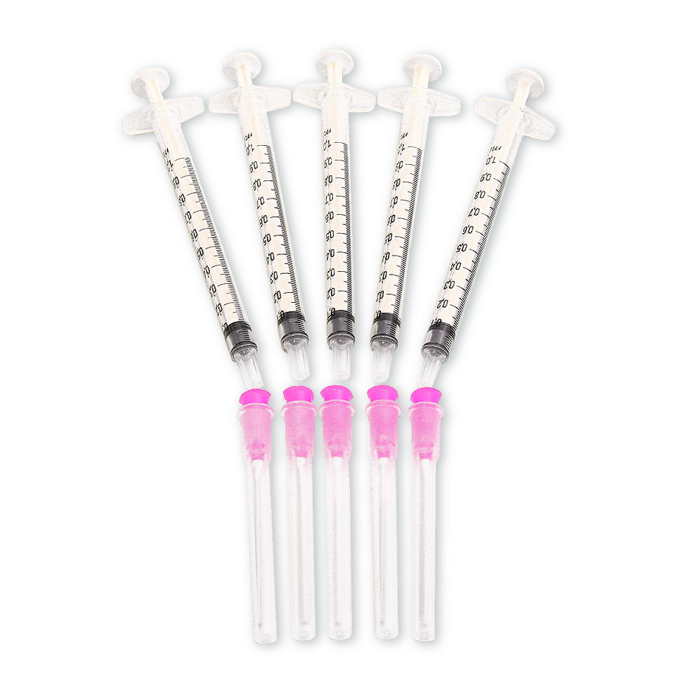 Injector Needle & Syringe Set of 5