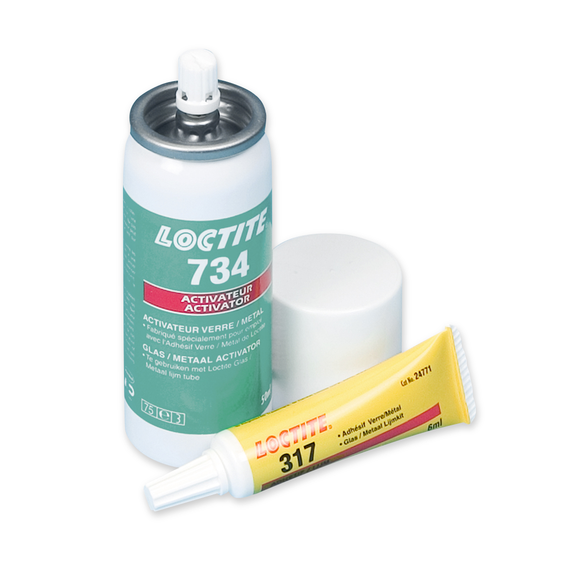 Glass/ Metal Adhesive 24ml+165ml Activator