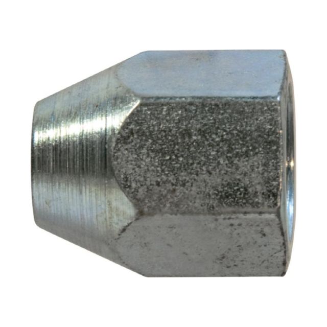Female Short Brake Nut 3/8x24 TPI Pk50For 3/16. Pipe