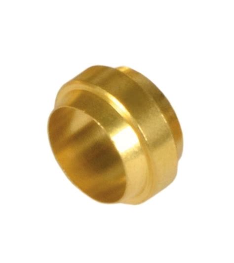 Brass Stepped Olive 4mm Pk200
