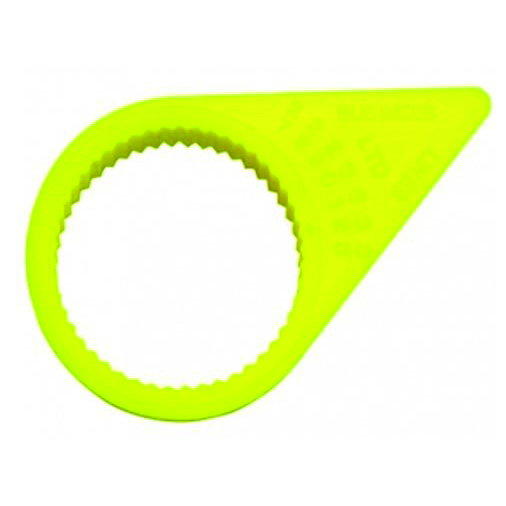 Checkpoint Yellow Indicator 25mm Pk10