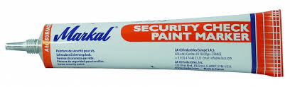 Markal Security Check Marker Yellow 50ml