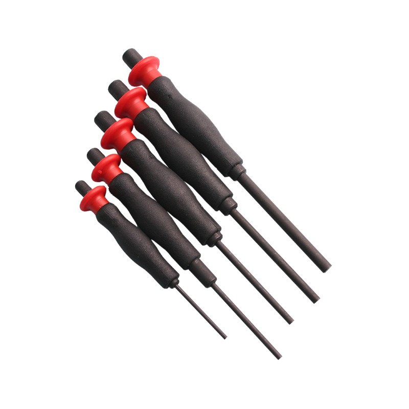 5 Piece Heavy Duty Pin Punch Set  (3; 4; 5; 6 & 8mm Dia)