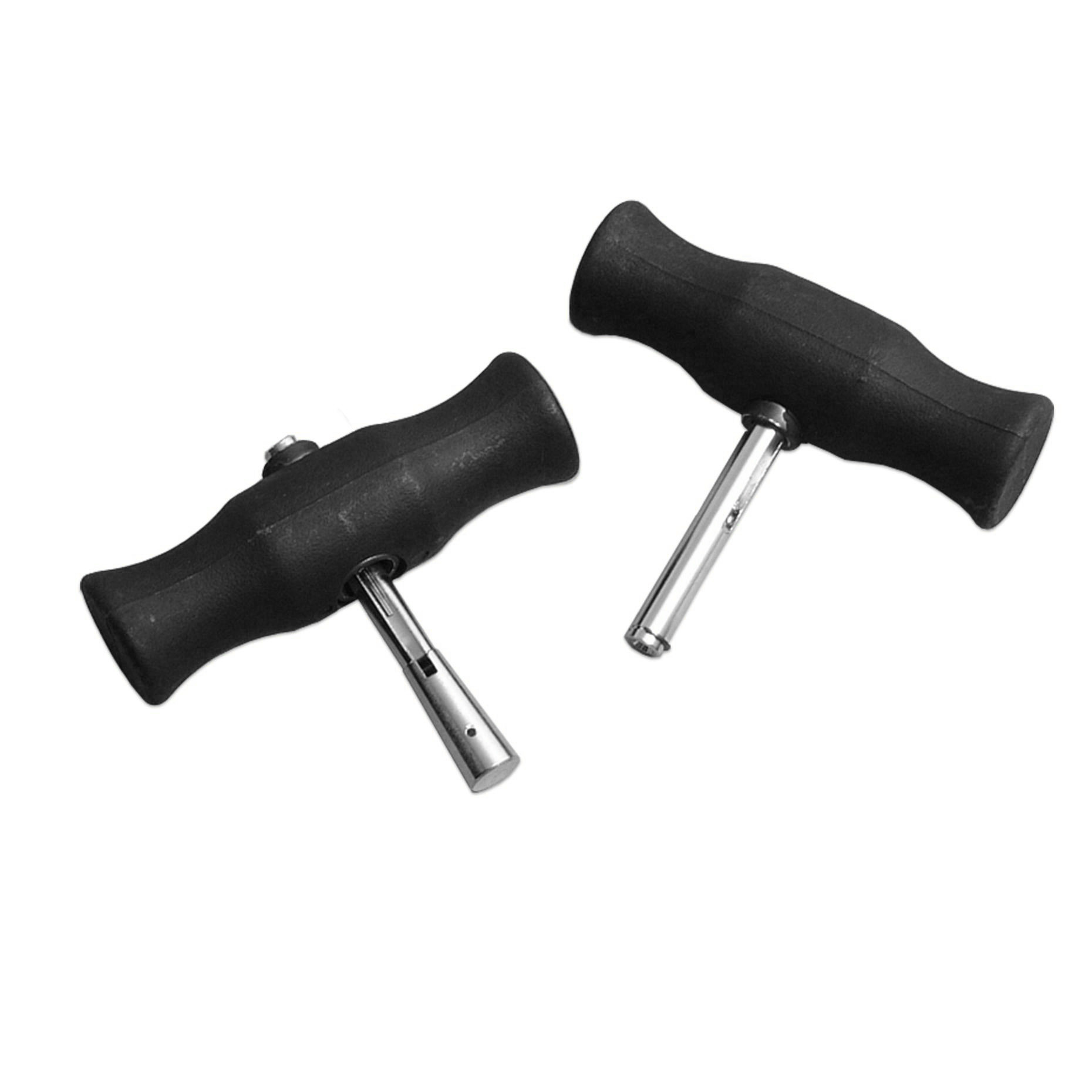 Cheese Wire Handles - Black (Pair)