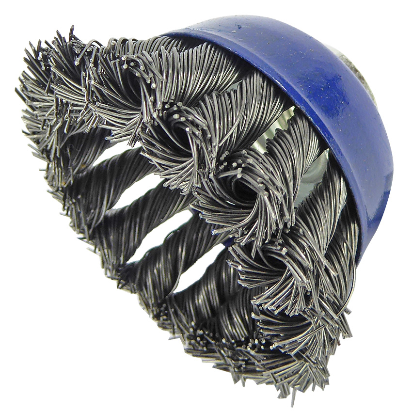 Twist Knot Cup Wire Brush 80mm xM14  Pk1