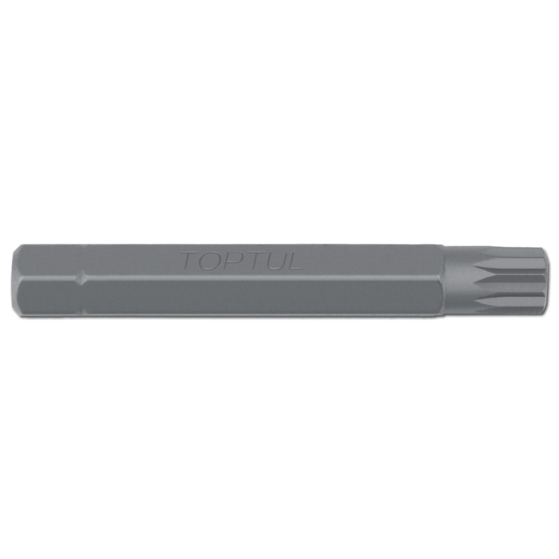 M10 Spline x 10mm Hex x 75mm Long Bit