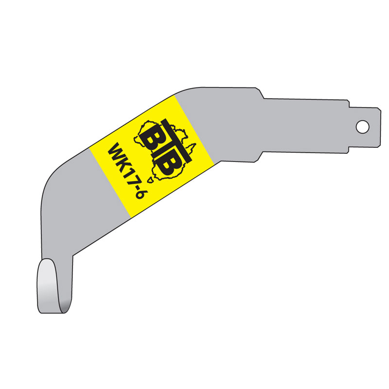 BTB Channel Blade for Removing Backfill