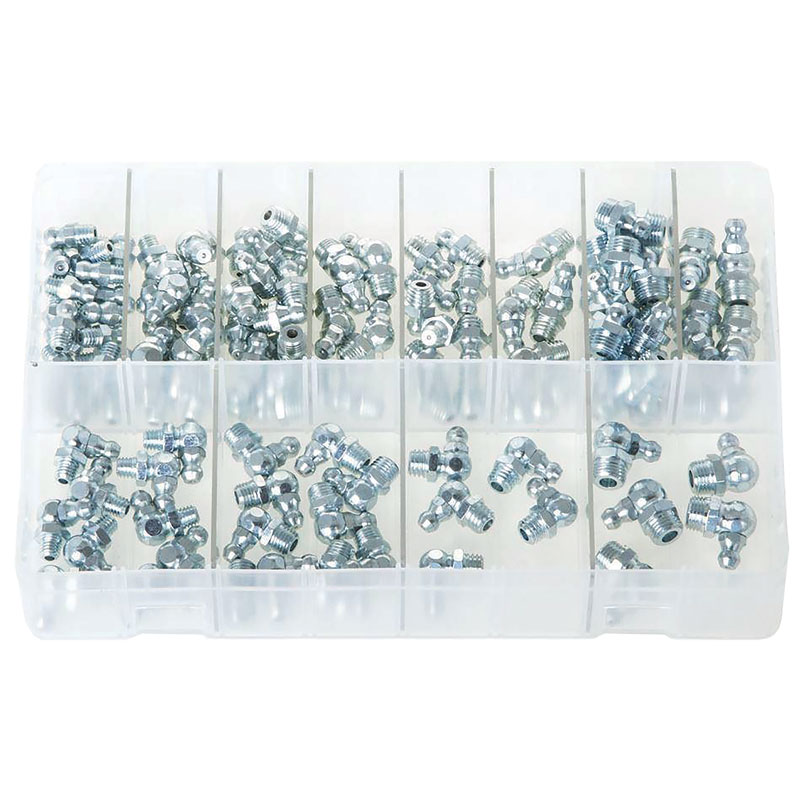 Assorted Metric Grease Nipples Box125pc
