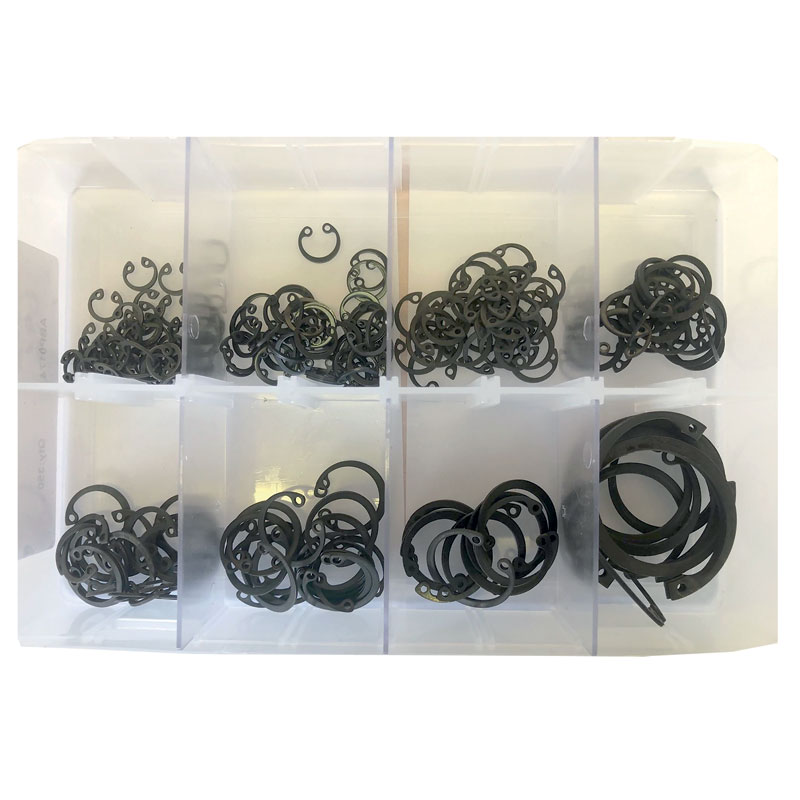Assorted External Circlips Box350pc