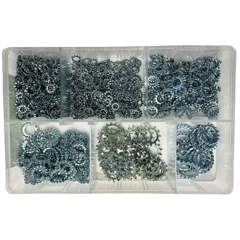 Assorted Metric Ext. Lock Washers Box750pc