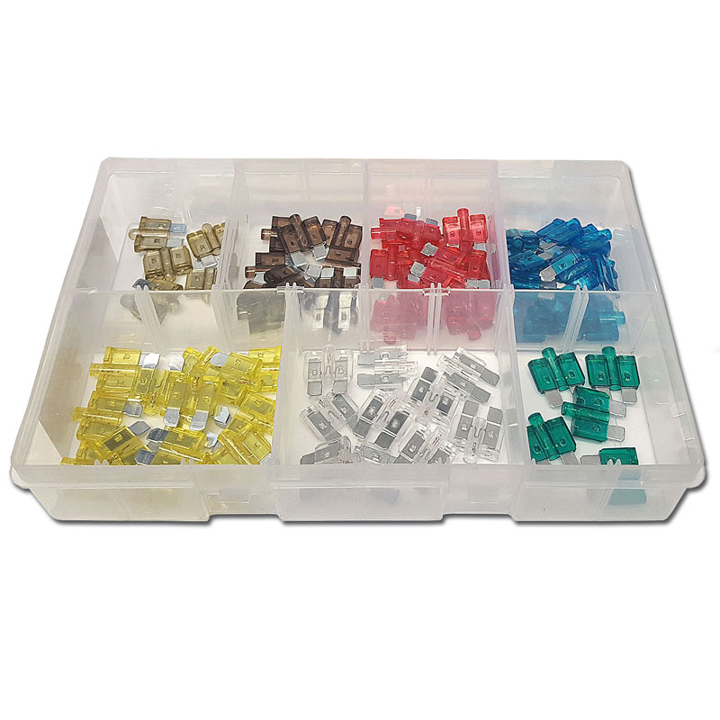 Assorted LED Blade Fuses Box75pc