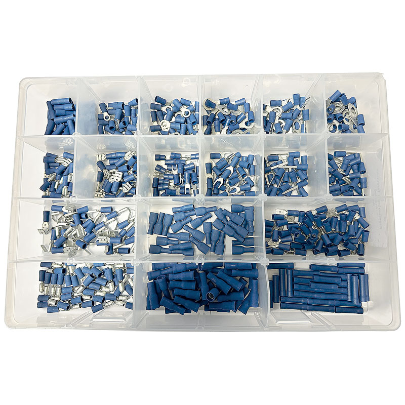 MaxI Asst. Blue Pre-Ins. Terminals Box600