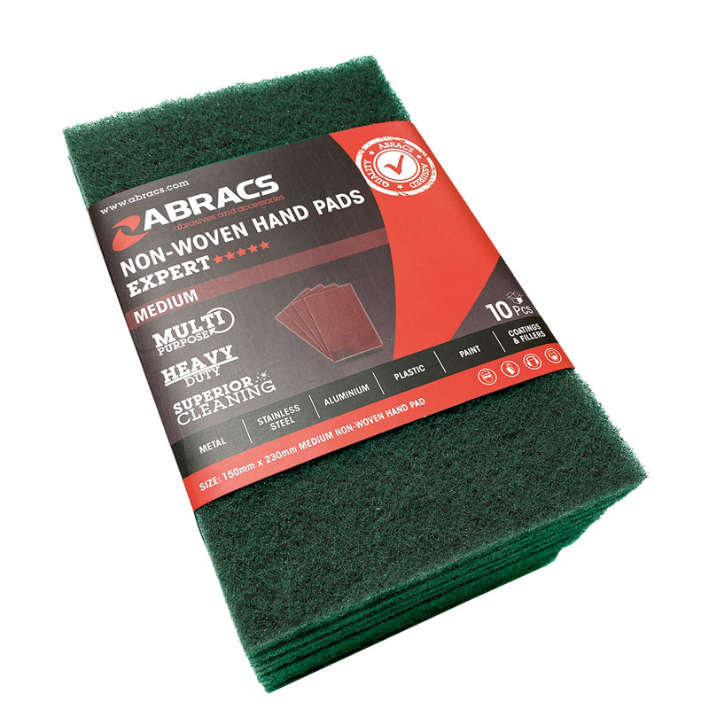 Non-Woven Hand Pad /Green/Gen Purpose Pk10