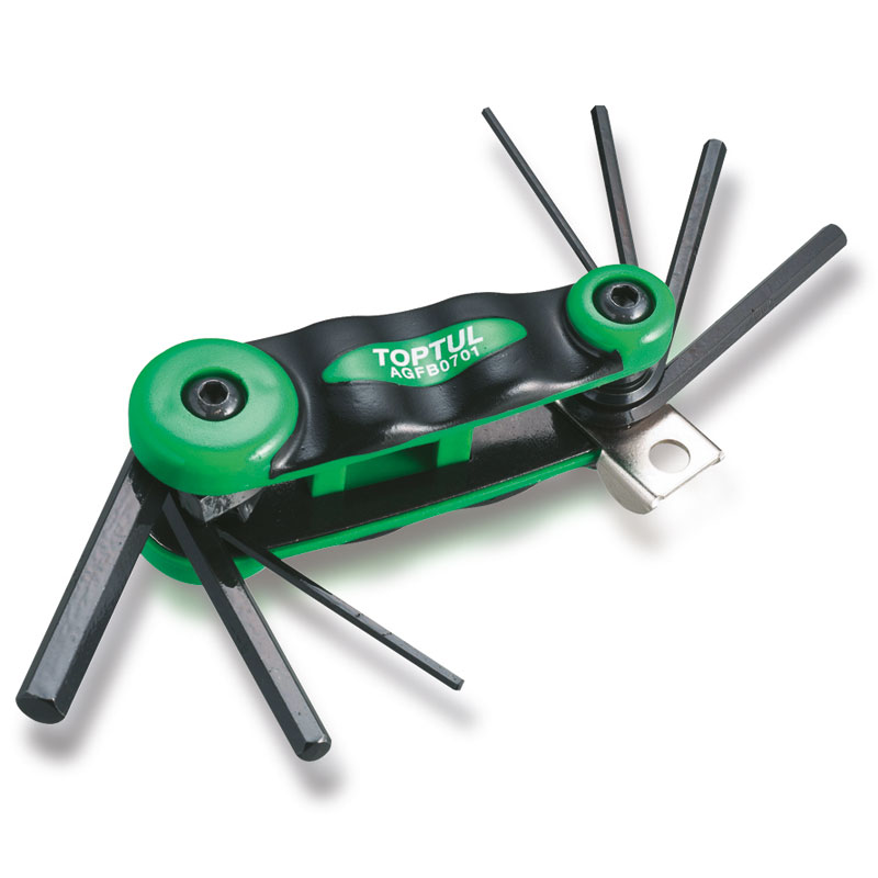 7 in 1 Foldable Hex Key Wrench Set22.534568mm