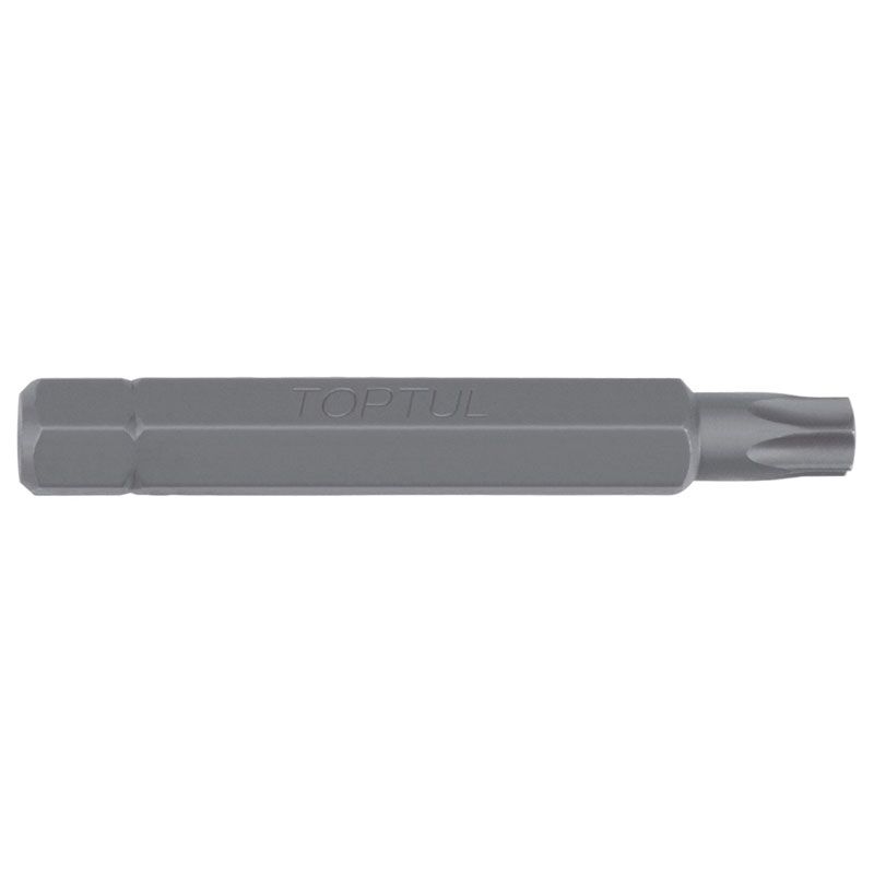 T20 x 10mm Hex x 75mm  Long Bit