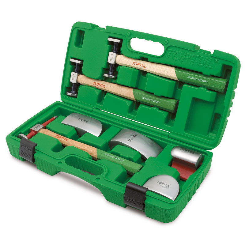 7 Pce Professional Body Dolly & Hammer Set
