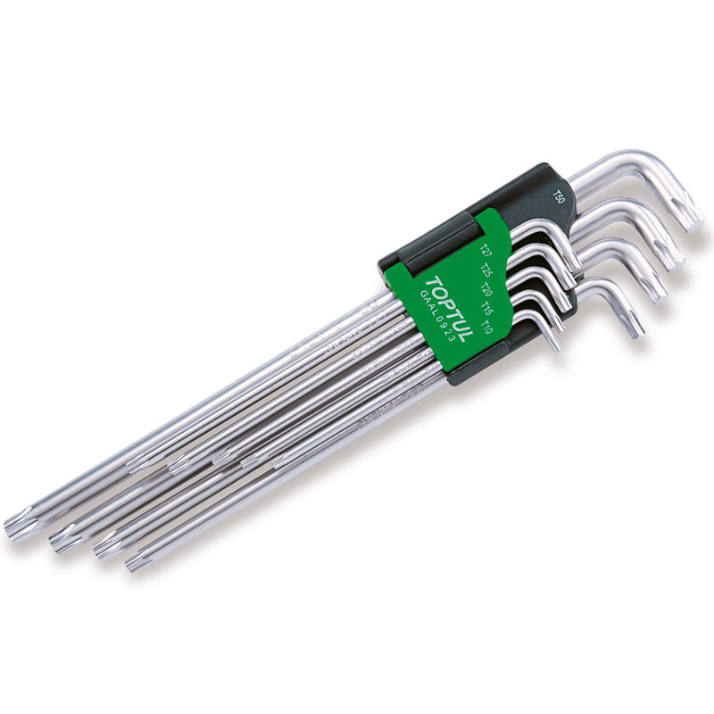 9 Pce Extra Long Short Neck Star Key SetT101520252730404550