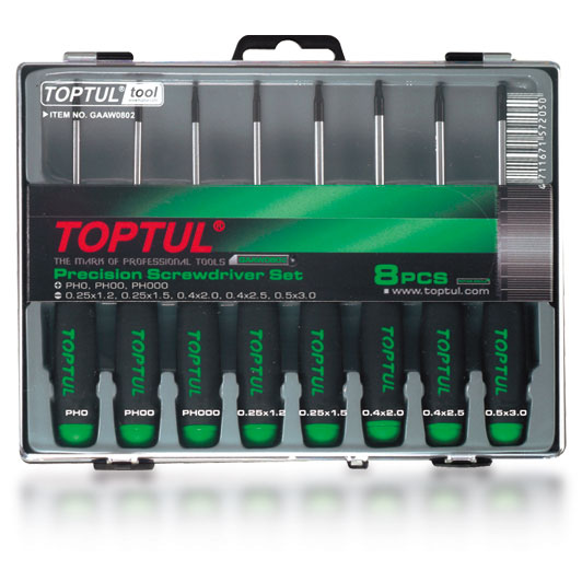 8 Pce PH/Slot Precision Screwdriver Set