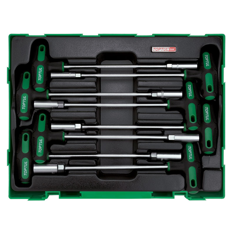 8 Pce Hex Nut Driver T-Handle Set