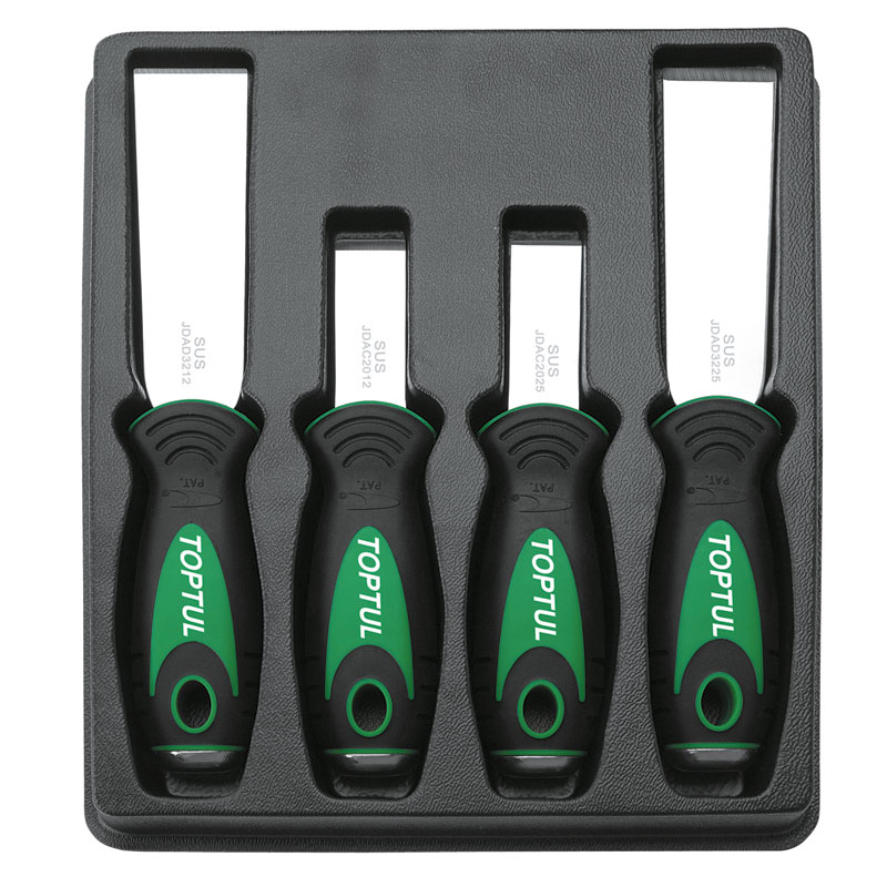 4Pce Stainless Steel Pinchweld Scraper Set