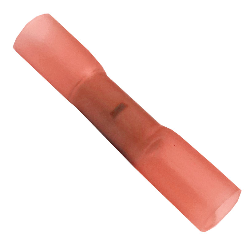 Red Adv-Lined H/Shk Butt Terminal Pk25