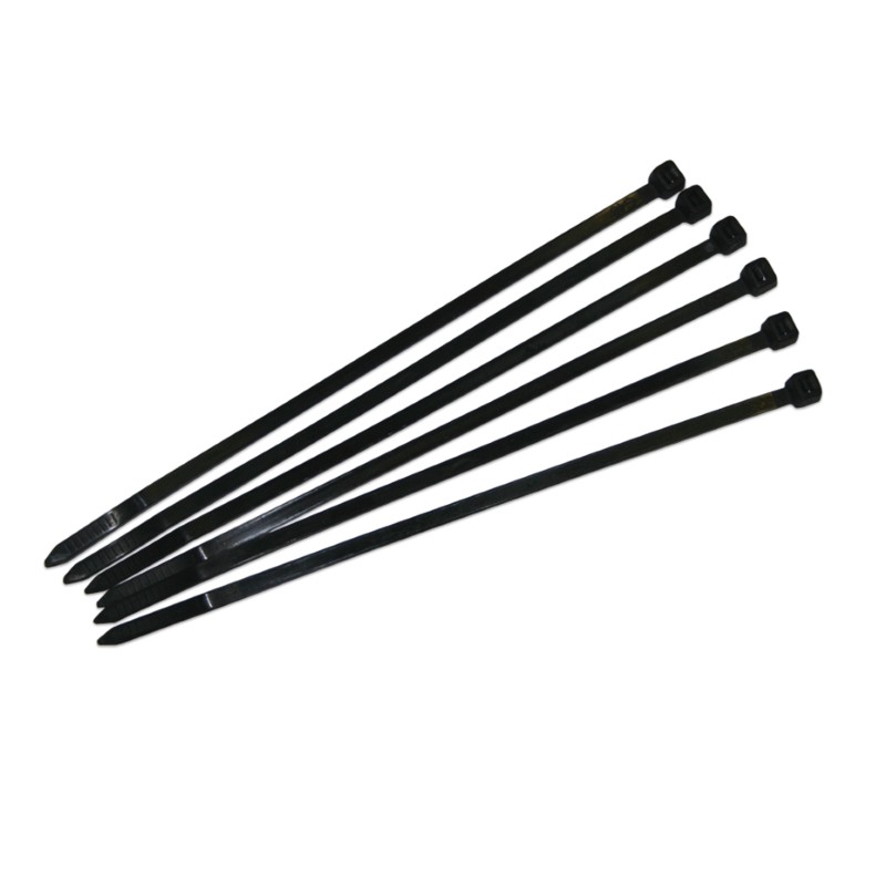 Black Cable Tie 200mm x 4.8mm Case 150pk