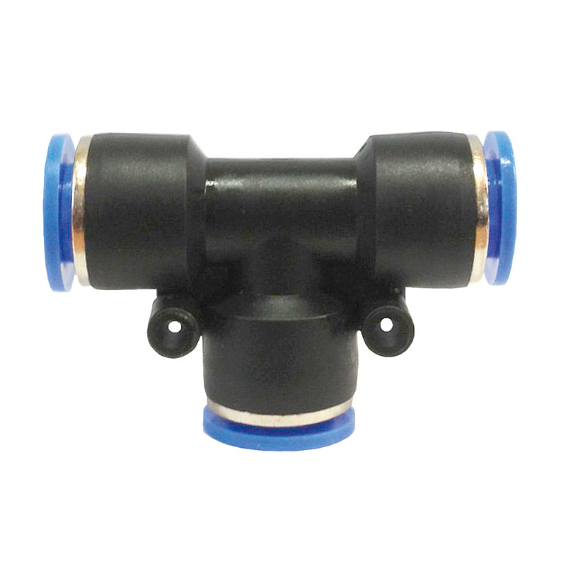 4mm Fastfit T-Piece Coupling Pk104mm T-Piece Cnctr / P/Prop / EPDM O Ring