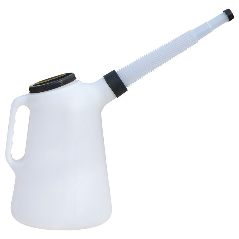 1 Ltr Flexispout Oil Measure with Lid Pk1