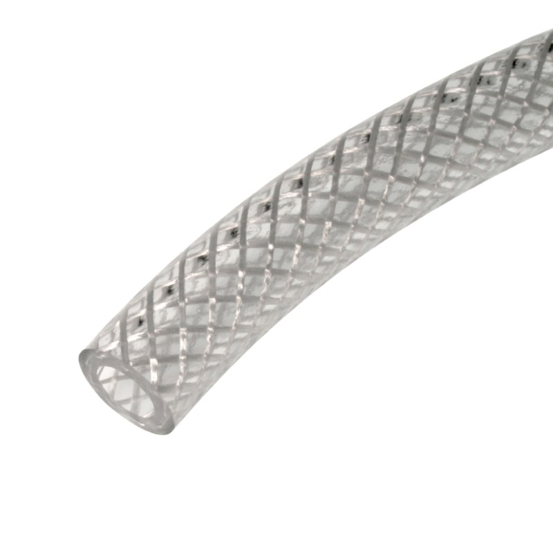 CLR Reinforced Tube 8mm ID x30MBraided Nylon 8mm ID x30M / 225 PSI