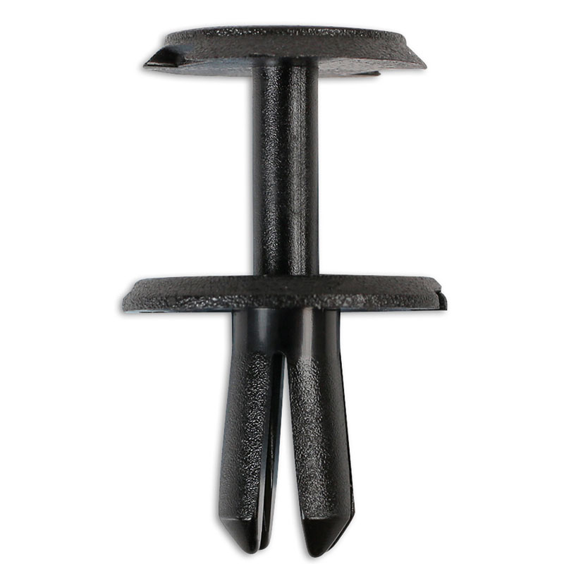 Mercedes Black Push Rivet Pk5015mm x 11mm x 6mm Stem Diam.