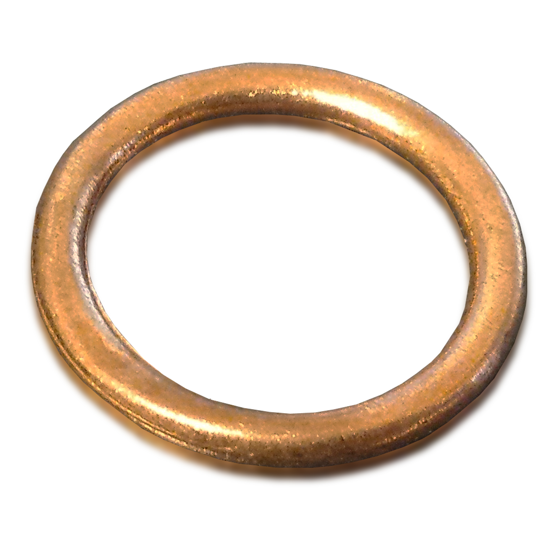 Copper Crush WasherPk5018mm ID x 22mm OD x 2mm
