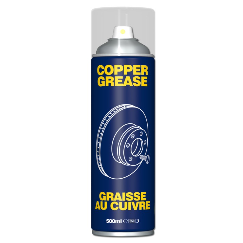 Pk6 500ml Copper Grease6x 500ml Aerosol / UN1950
