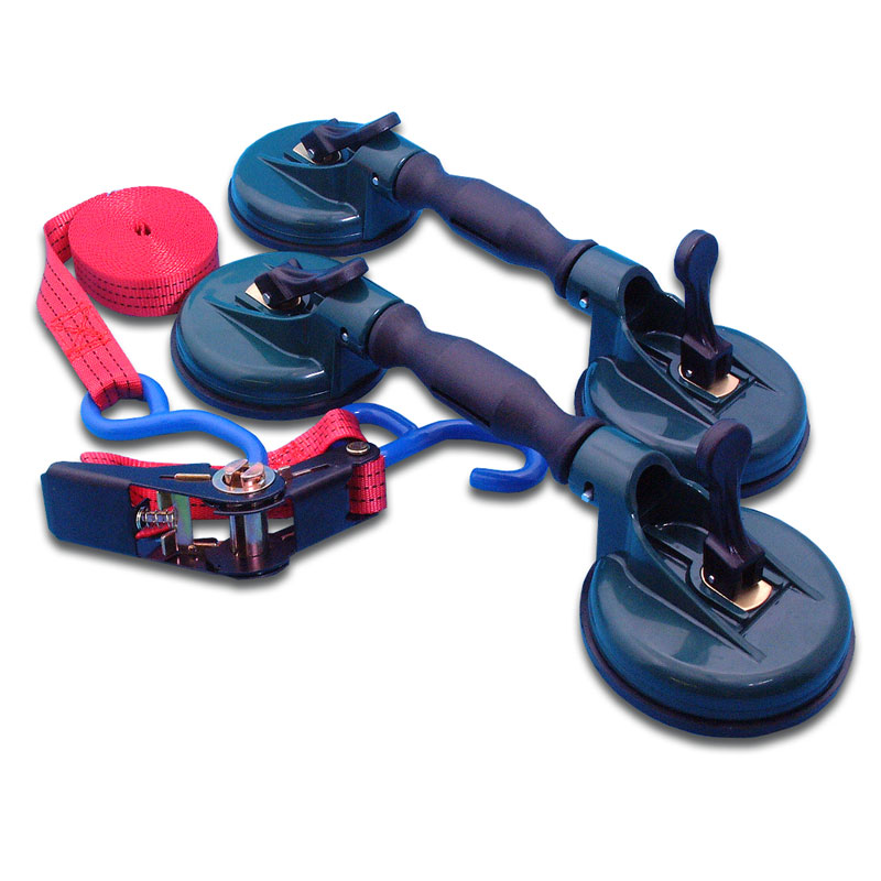 Articulated Suction Cup Set C/W Strap