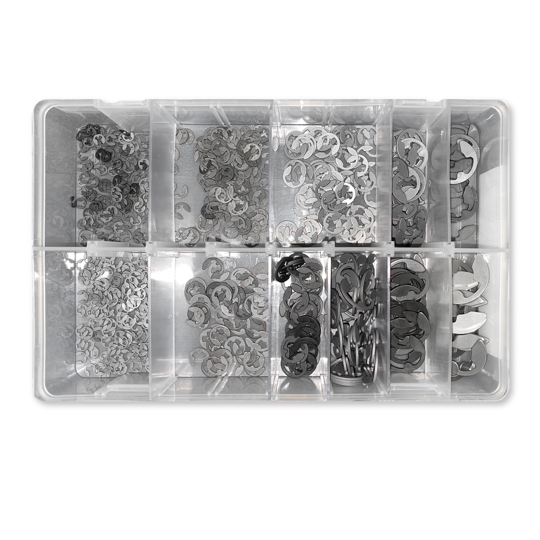 Assorted MM E Retainers Box600pc