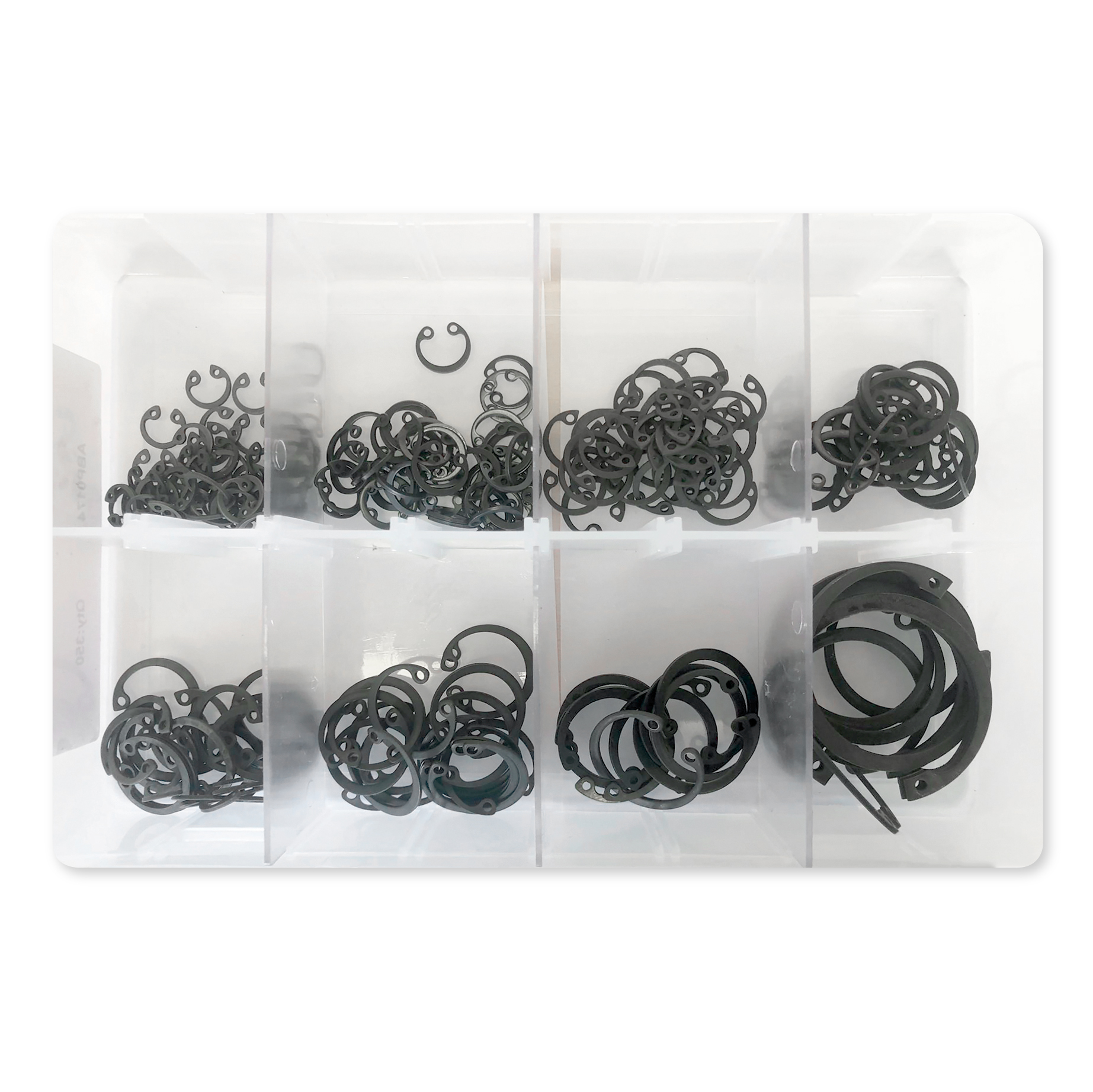 Assorted External Circlips Box350pc